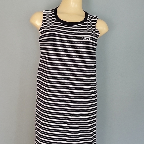 Van's Striped Midi Dress - Picture 4 of 8